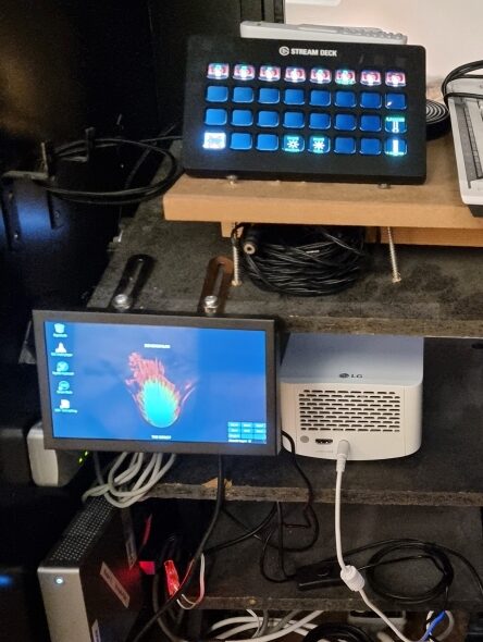 Stream Deck Technologie in der Ausstellungstechnik des RiesKraterMuseums