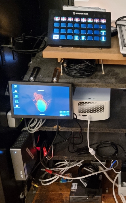 Stream Deck Technologie in der Ausstellungstechnik des RiesKraterMuseums